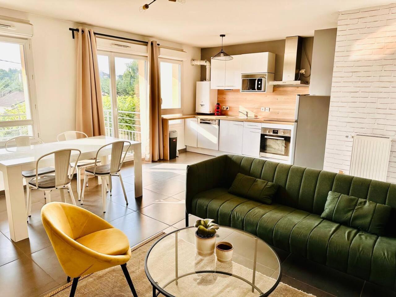 Btobed - Location Professionnelle - Appartement 4 Personnes Parking Gratuit - Proche Parc Des Expositions Et Aeroport Cdg فيليُبانت المظهر الخارجي الصورة
